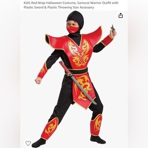 Red Ninja - Samurai costume